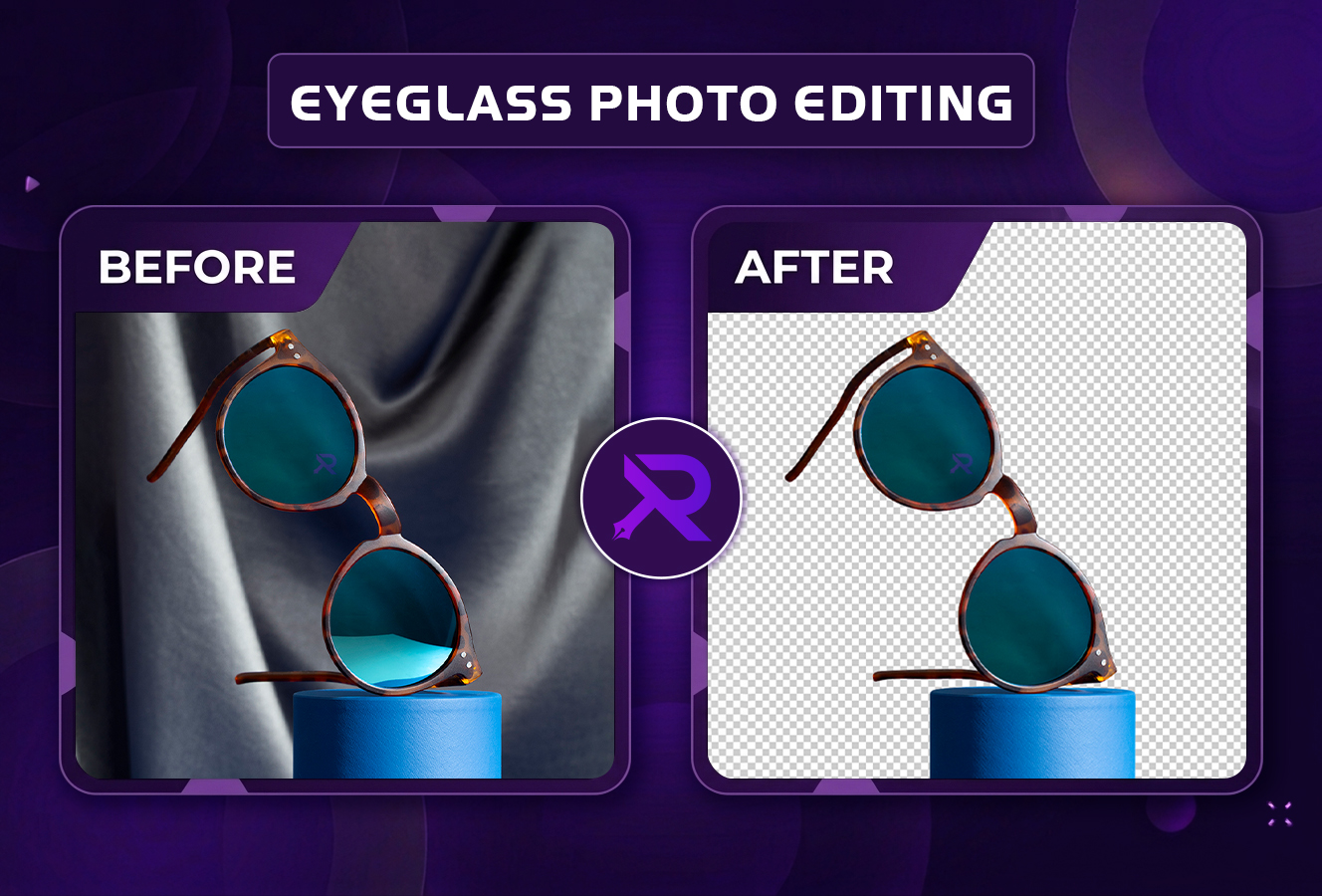 Eyeglass Photo Editing = 0.48 Dollar