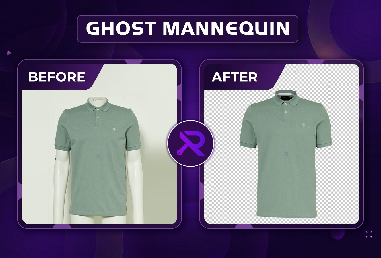 Ghost Mannequin = 0.43 Dollar