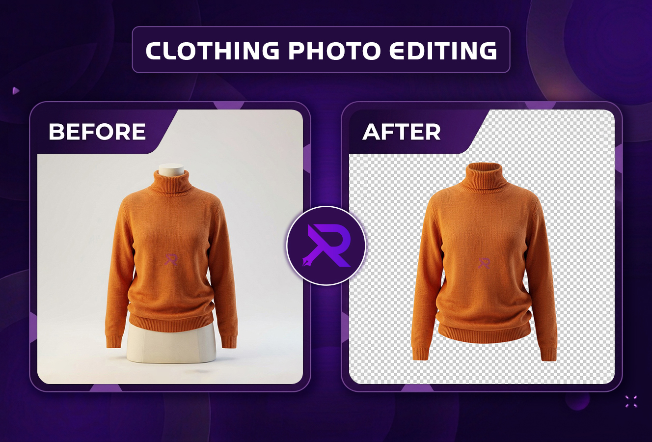Clothing & Apparel Photo Editing Services – Affordable Pricing from $0.44